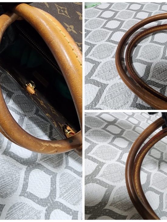 Authentic LOUIS VUITTON Monogram Canvas Montaigne MM Bag Brown - Picture 8 of 13